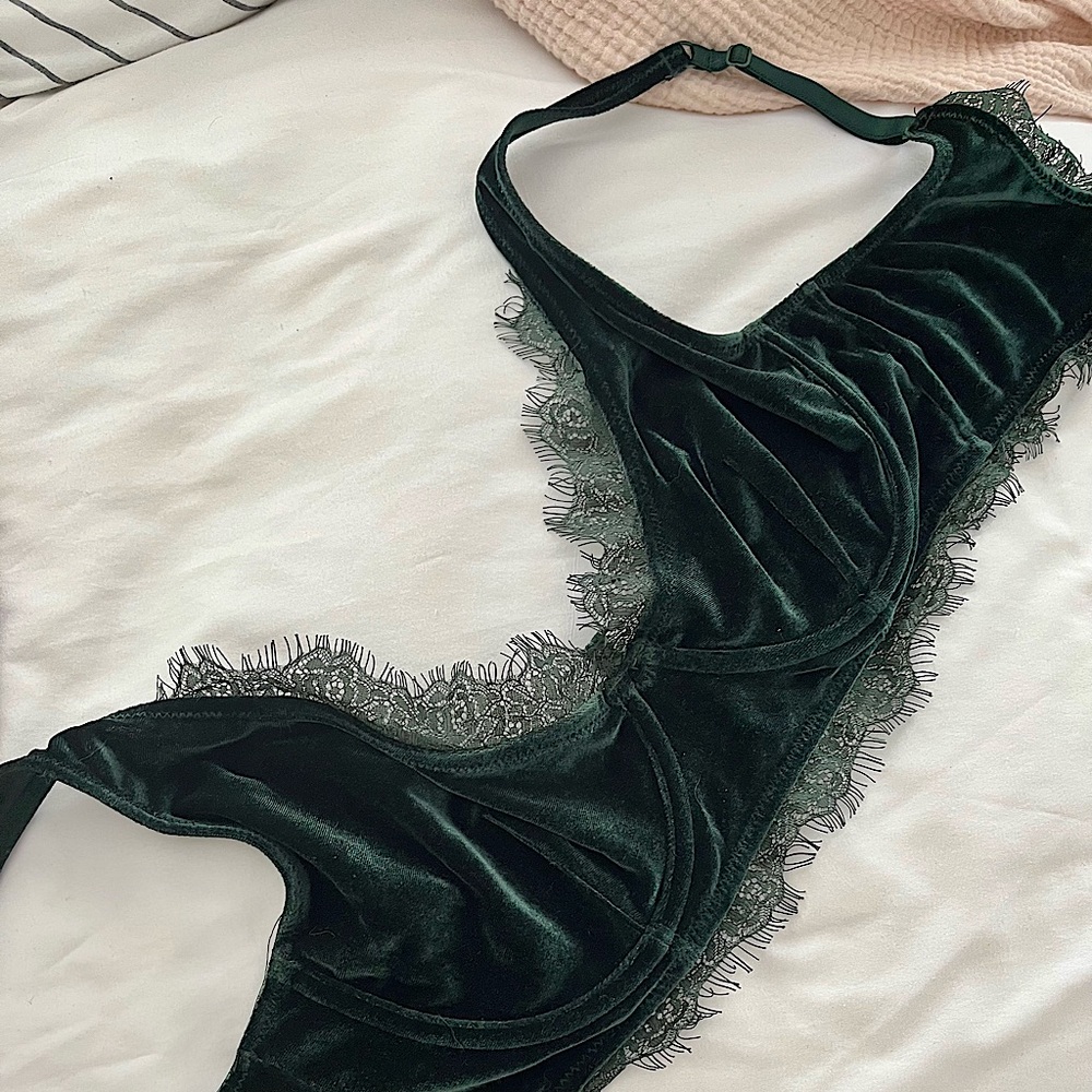 Free People Velvet Bra